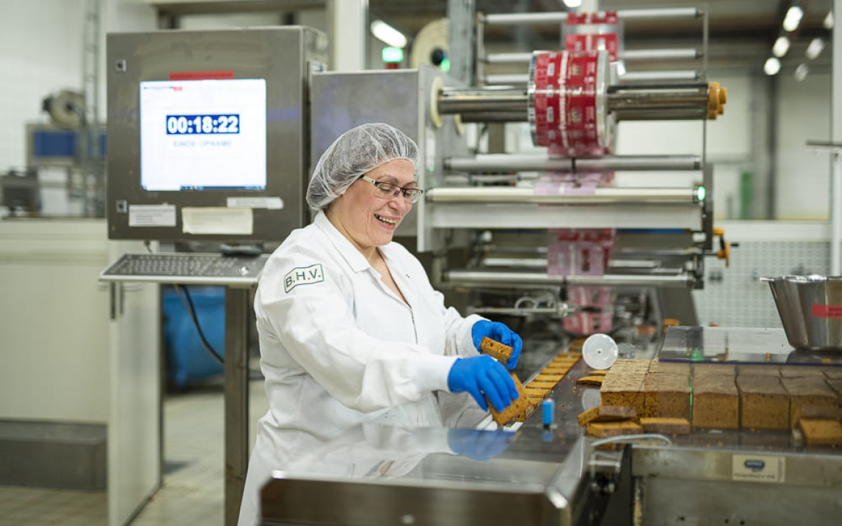 Production of Peijnenburg Gingerbread