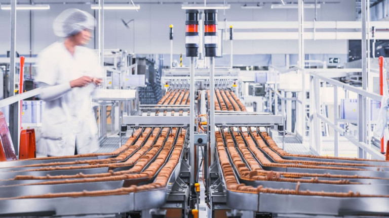 Production of Biscoff Cookie