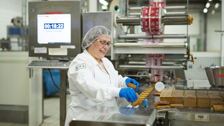 Production of Peijnenburg Gingerbread