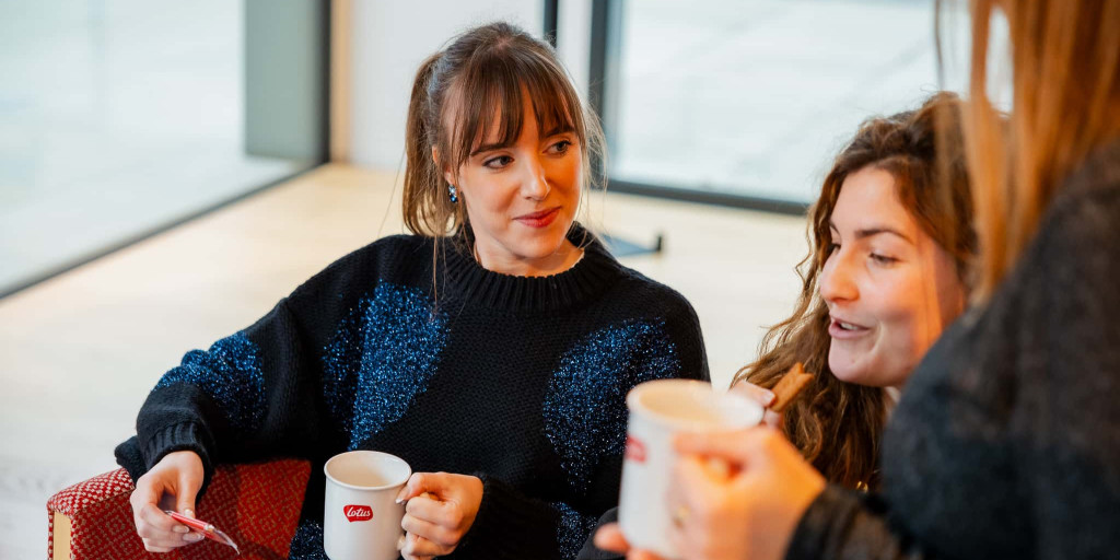 Employees at Lotus Bakeries