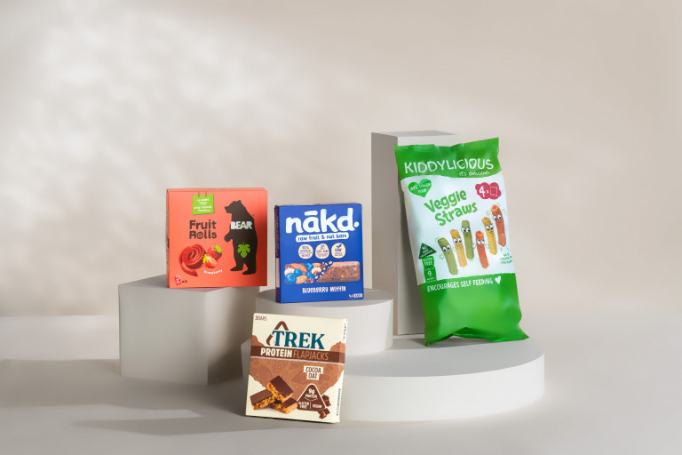 Packshots of Natural Foods products